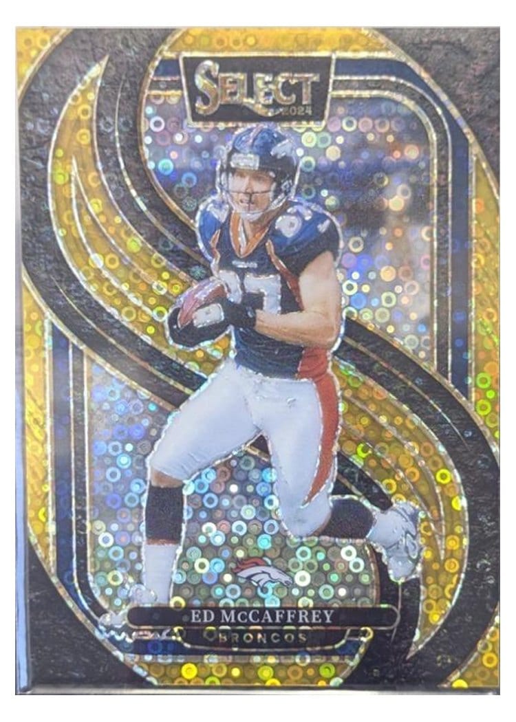 2024 Panini Select Base Set Ed McCaffrey #154 card