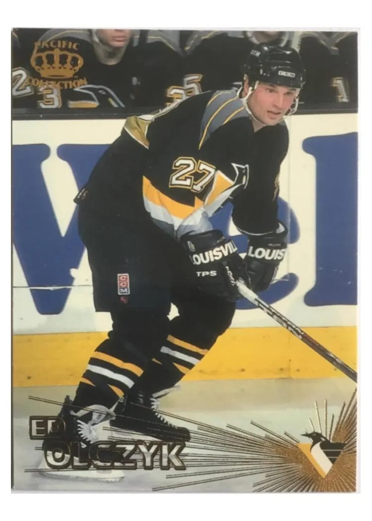 1997 Pacific Crown Ed Olczyk #92 card