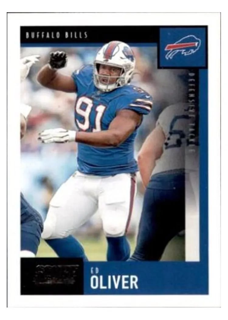 2020 Score Base Set Ed Oliver #5 card