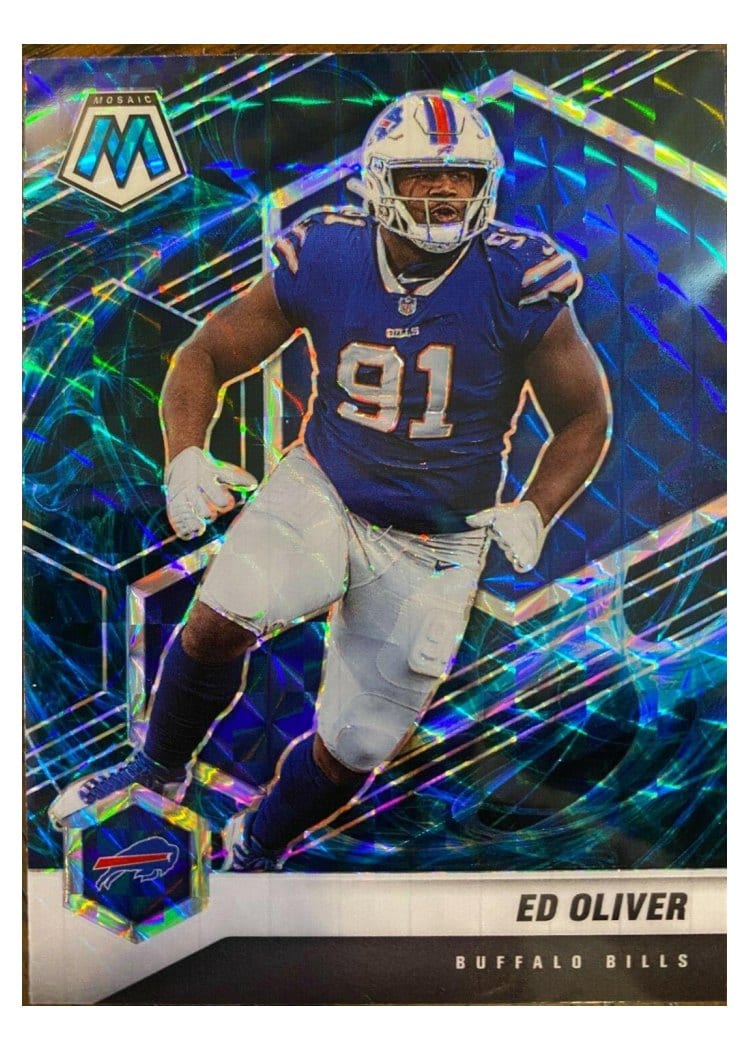 2021 Panini Mosaic Base Set Ed Oliver #31 card