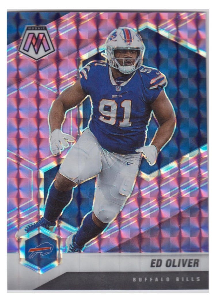 2021 Panini Mosaic Base Set Ed Oliver #31 card
