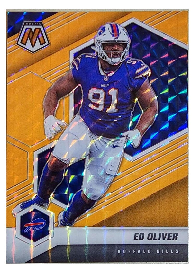 2021 Panini Mosaic Base Set Ed Oliver #31 card