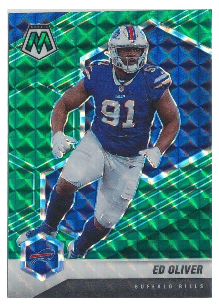 2021 Panini Mosaic Base Set Ed Oliver #31 card