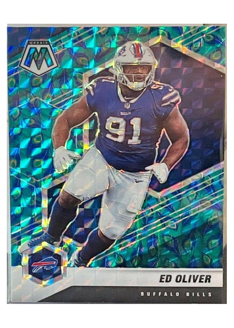 2021 Panini Mosaic Base Set Ed Oliver #31 card