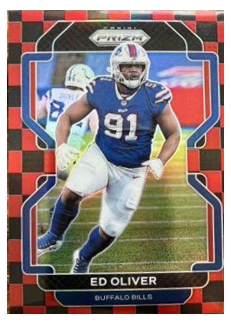 2021 Panini Prizm Base Set Ed Oliver #119 card