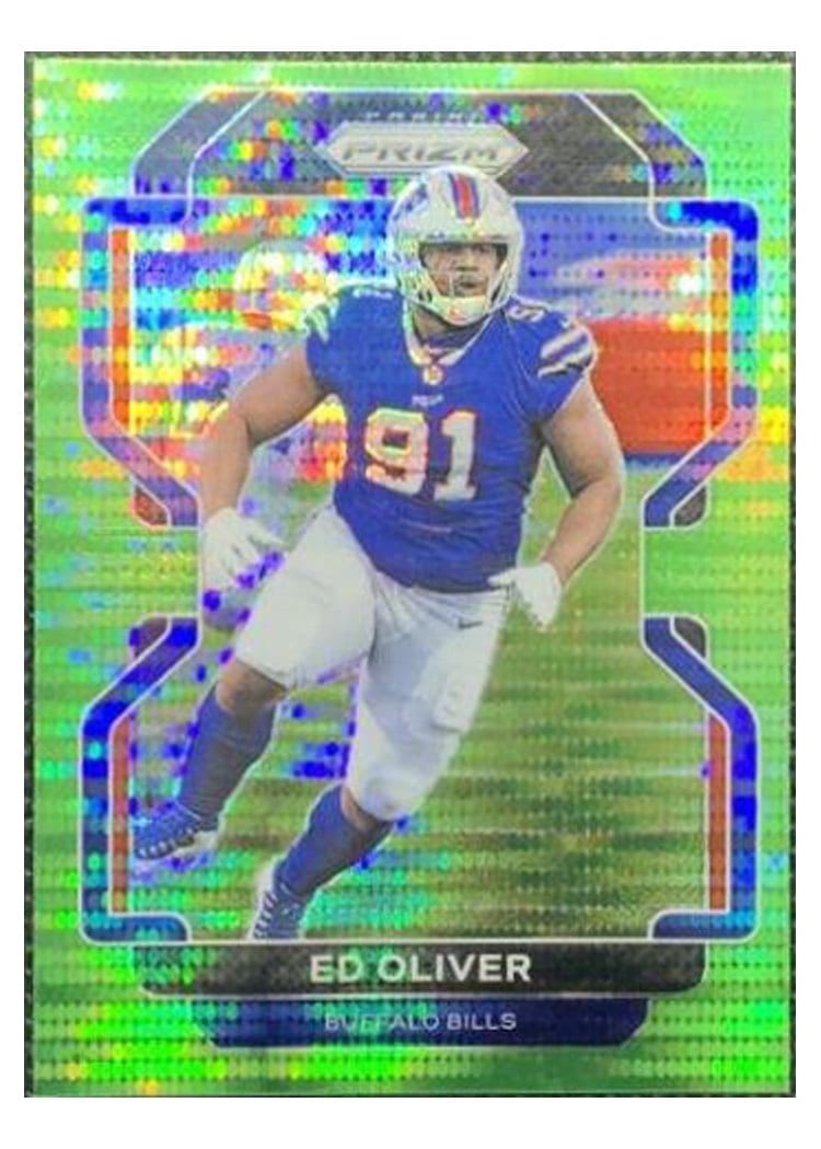 2021 Panini Prizm Base Set Ed Oliver #119 card