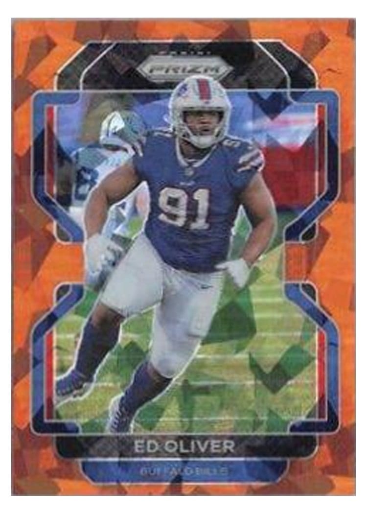 2021 Panini Prizm Base Set Ed Oliver #119 card
