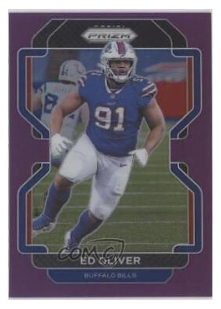 2021 Panini Prizm Base Set Ed Oliver #119 card