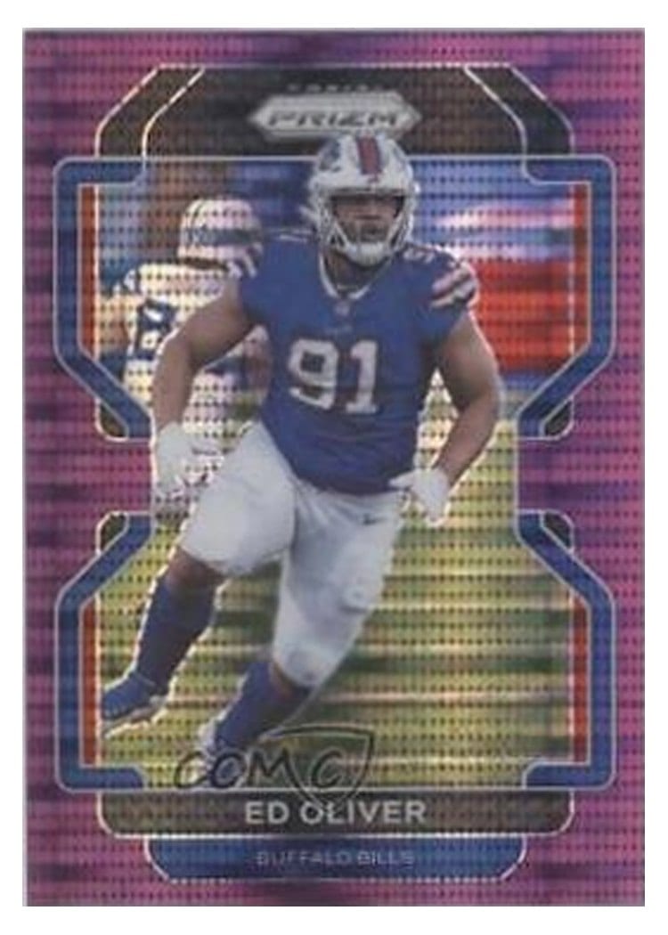 2021 Panini Prizm Base Set Ed Oliver #119 card