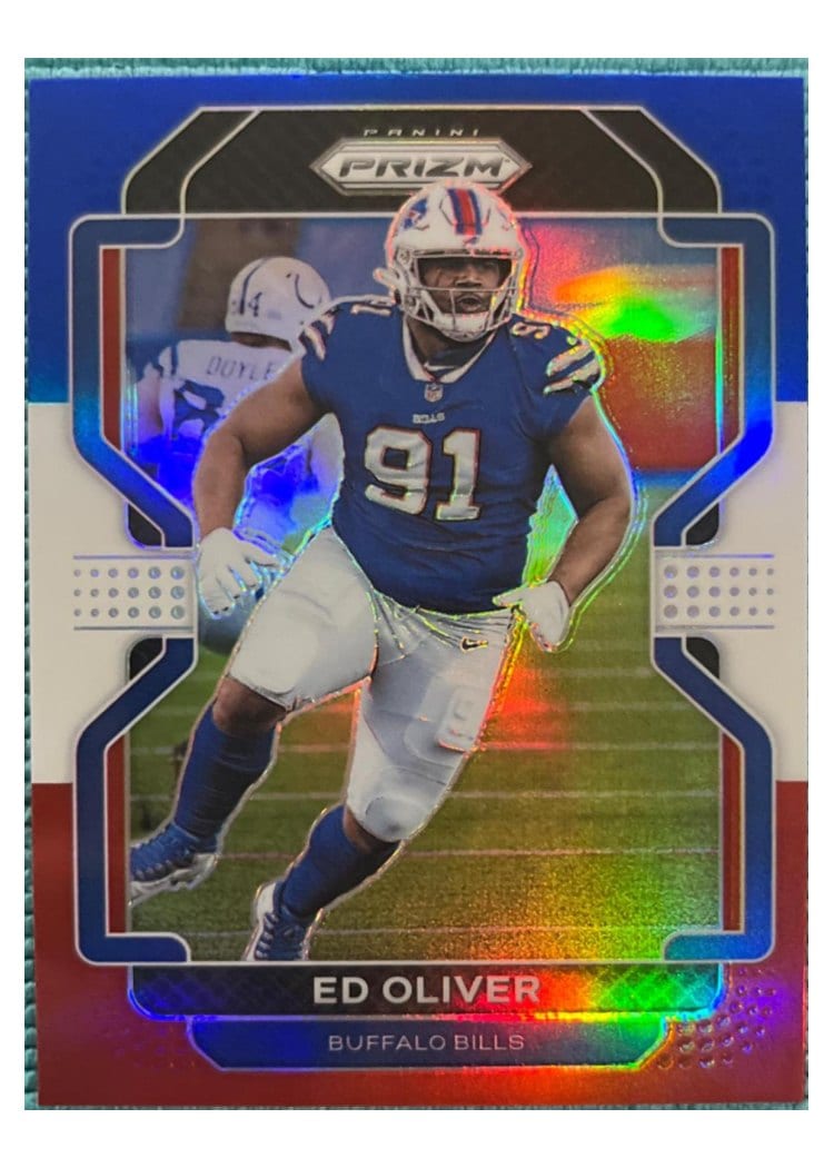 2021 Panini Prizm Base Set Ed Oliver #119 card