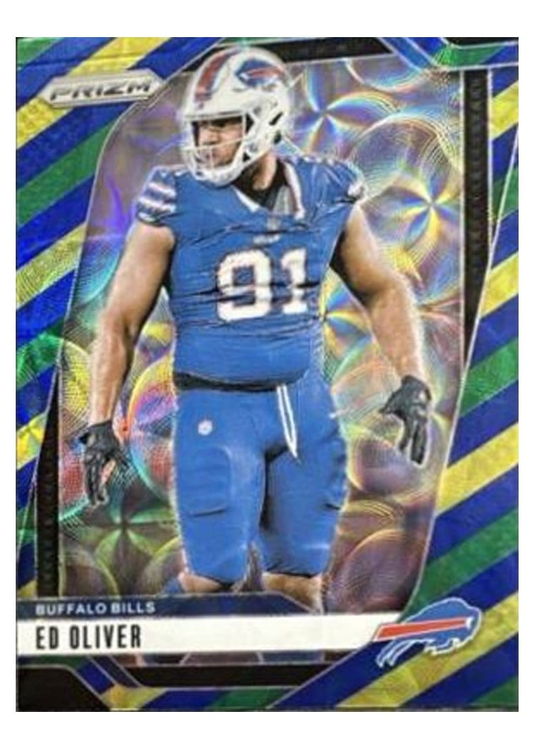 2024 Panini Prizm Base Set Ed Oliver Choice Nebula #32 card