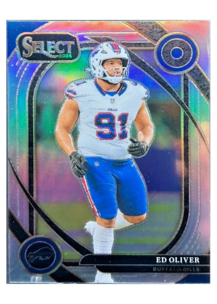 2024 Panini Select Base Set Ed Oliver Silver Prizm #254 card