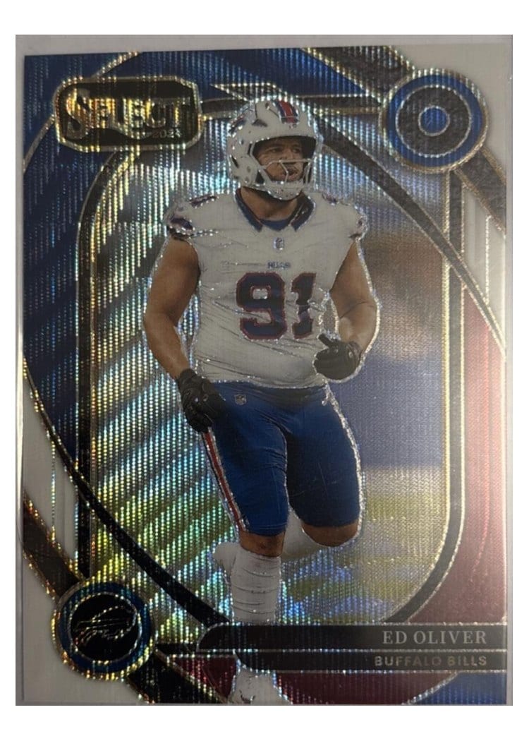 2024 Panini Select Base Set Ed Oliver Tri-Color Prizm #254 card