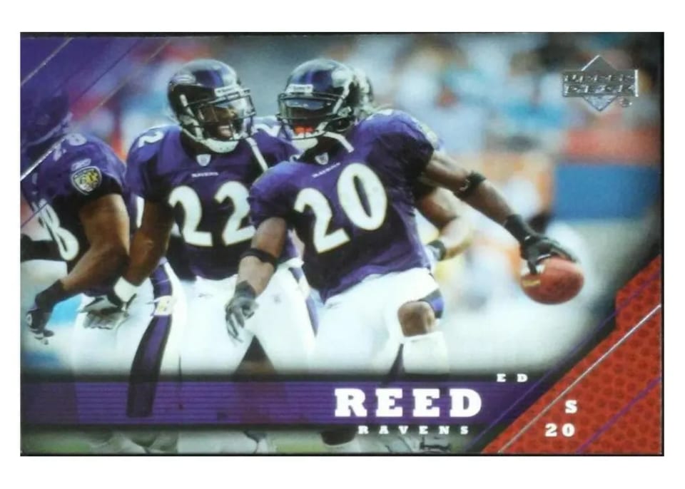 2005 Upper Deck Ed Reed #13 card