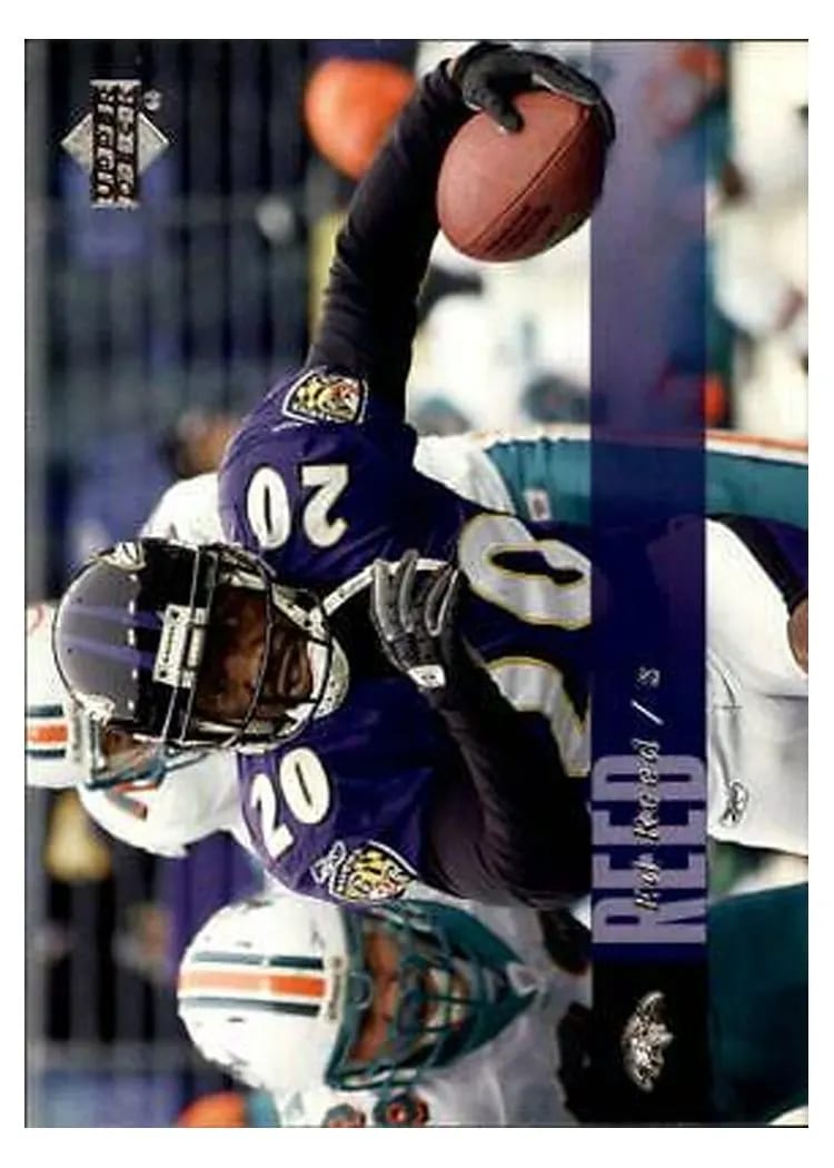 2006 Upper Deck Ed Reed #18 card