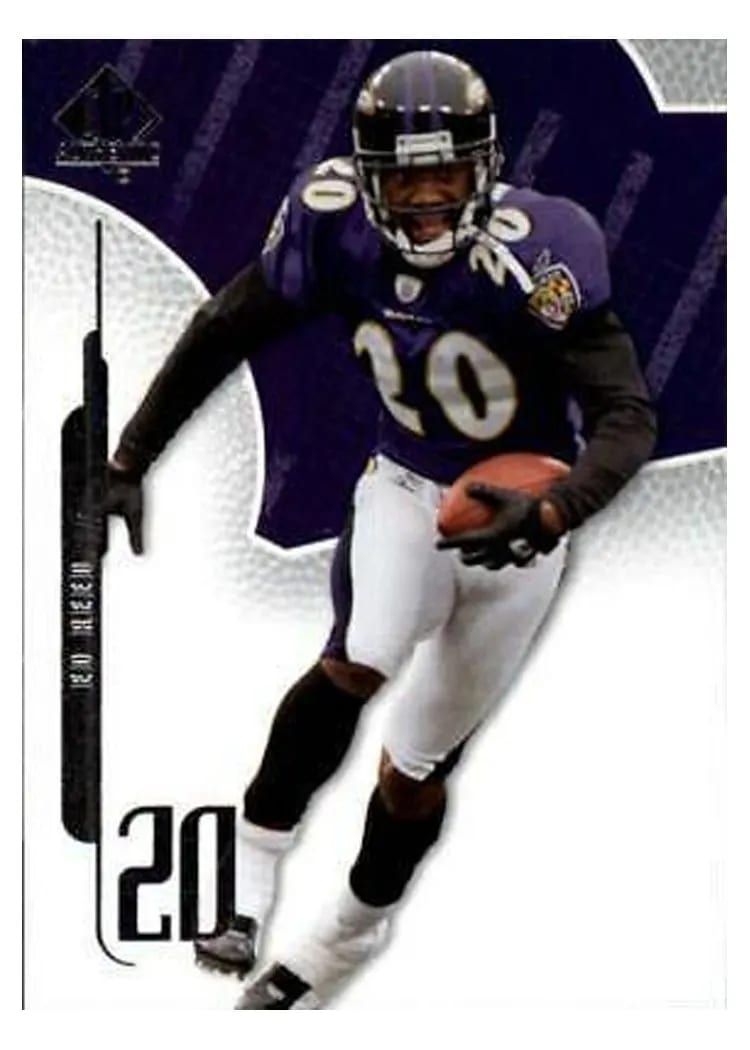 2008 SP Authentic Ed Reed #14 card