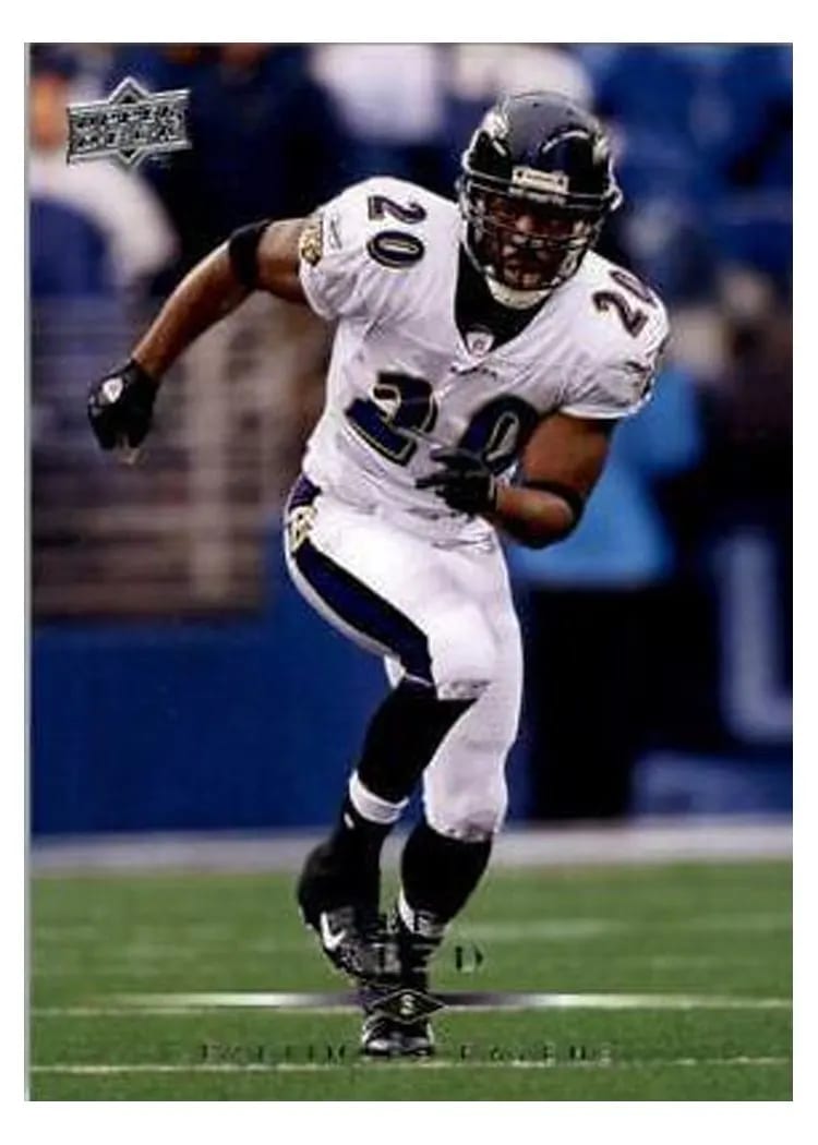 2008 Upper Deck Ed Reed #12 card