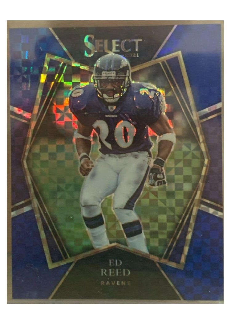 2021 Panini Select Ed Reed #140 card