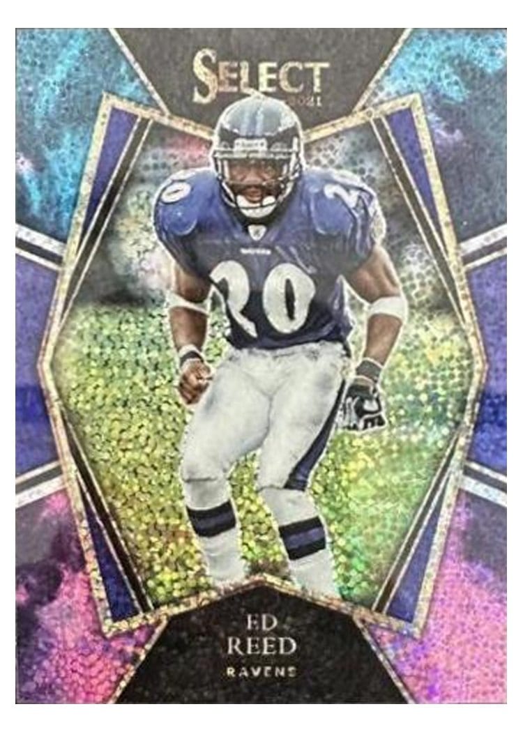 2021 Panini Select Ed Reed #140 card