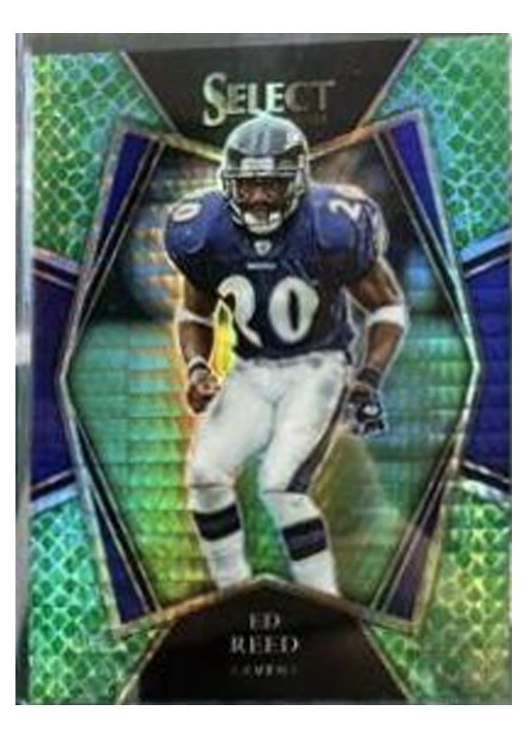 2021 Panini Select Ed Reed #140 card