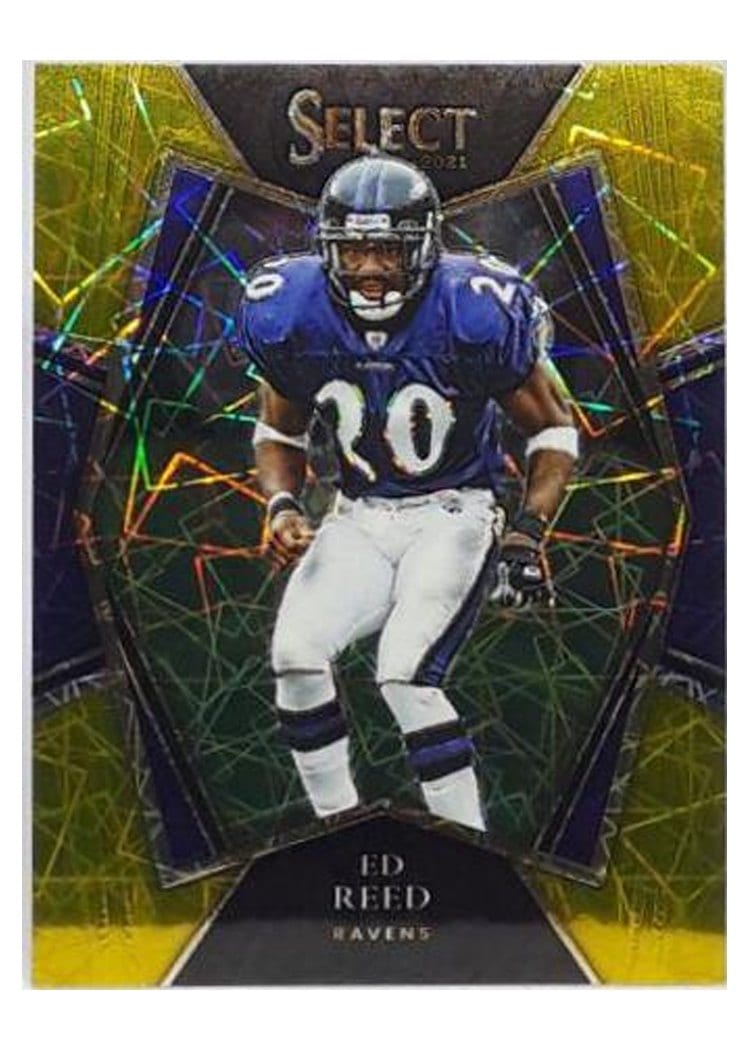 2021 Panini Select Ed Reed #140 card