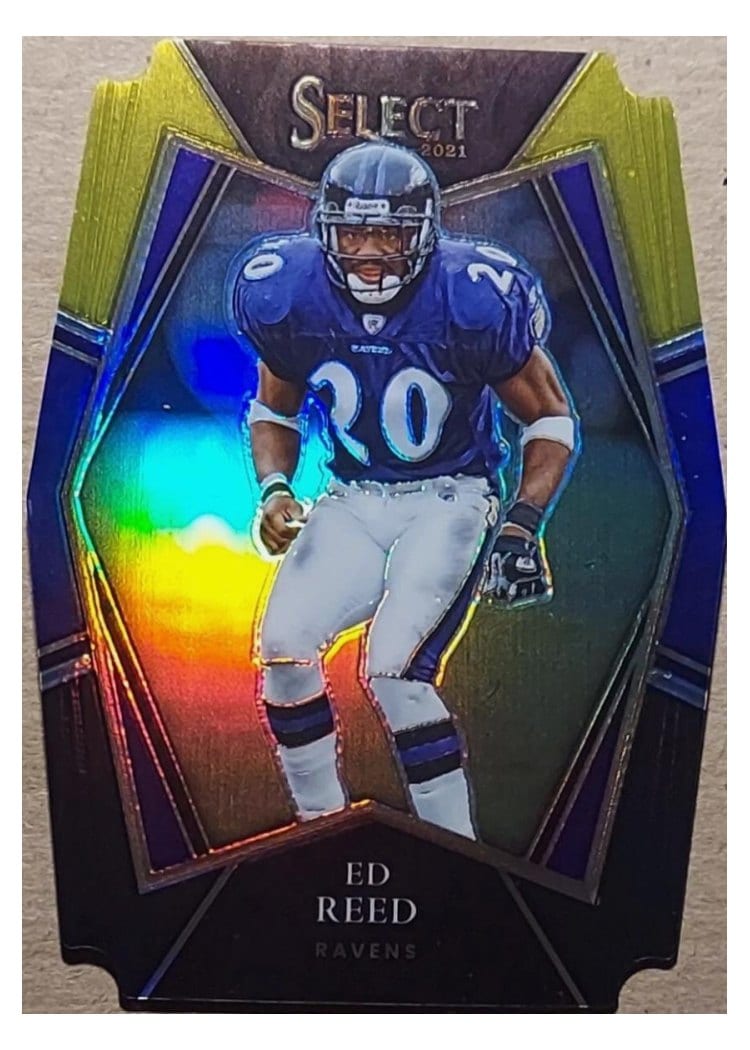 2021 Panini Select Ed Reed #140 card