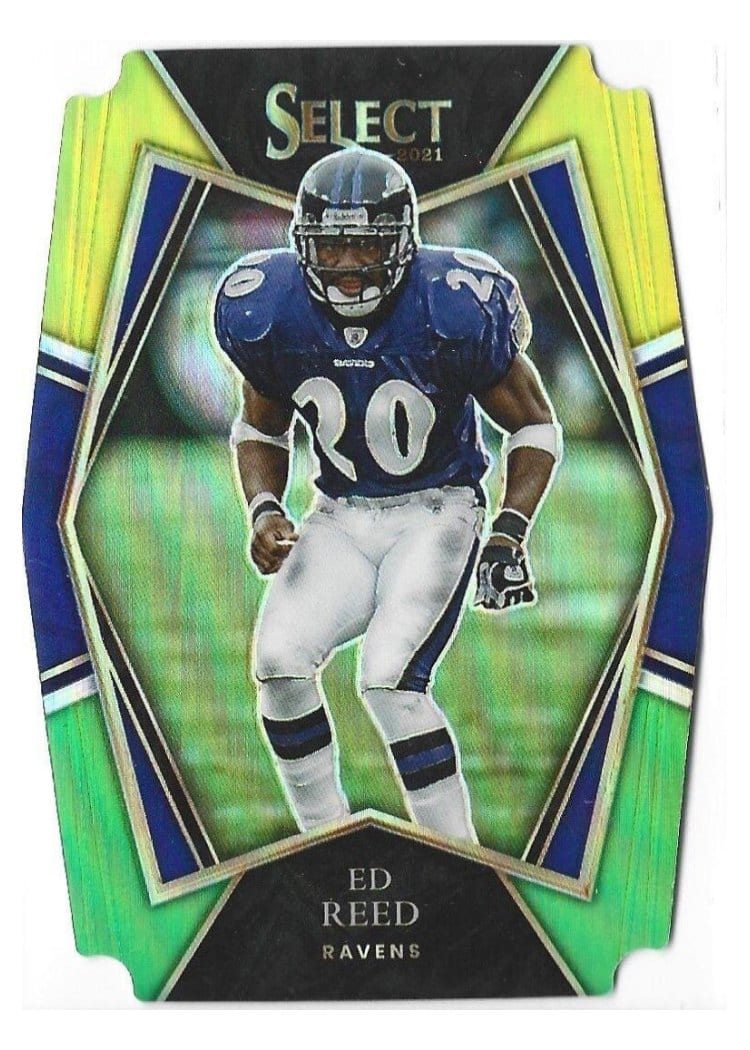 2021 Panini Select Ed Reed #140 card