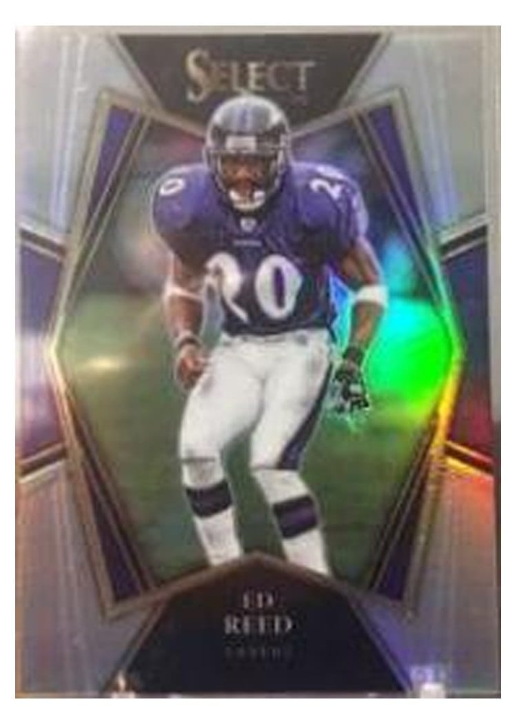 2021 Panini Select Ed Reed #140 card