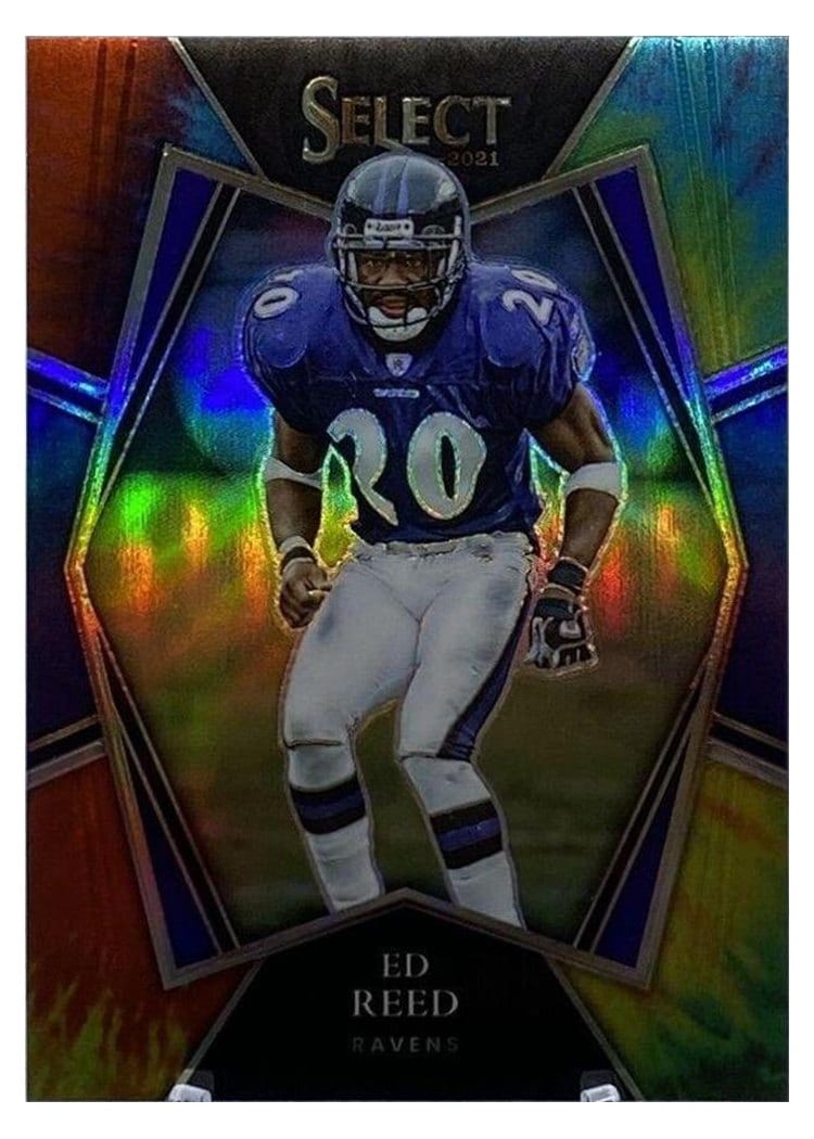 2021 Panini Select Ed Reed #140 card