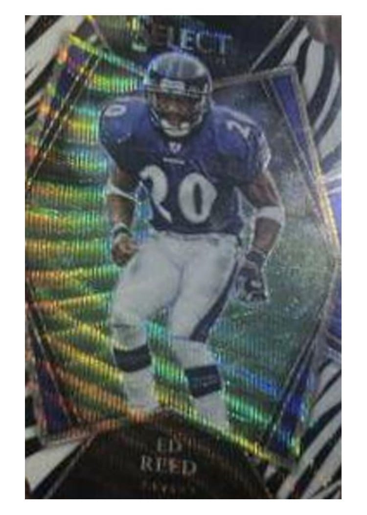 2021 Panini Select Ed Reed #140 card