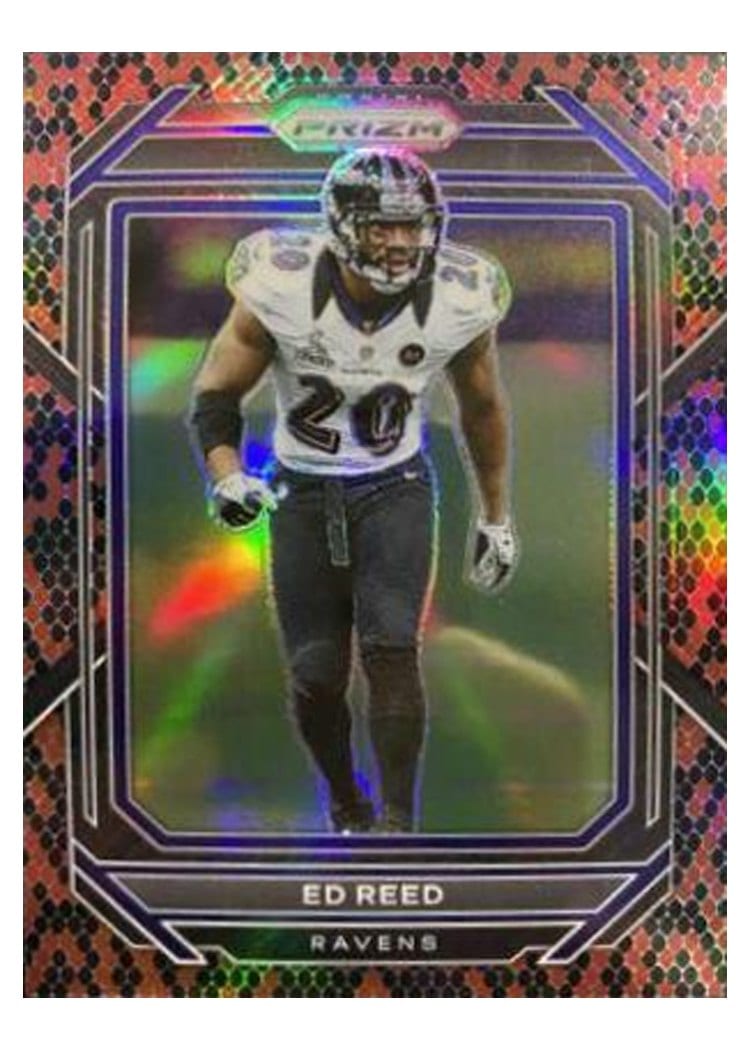 2022 Panini Prizm Base Set Ed Reed #28 card