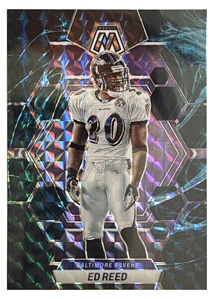 2023 Panini Mosaic Base Set Ed Reed #19 card