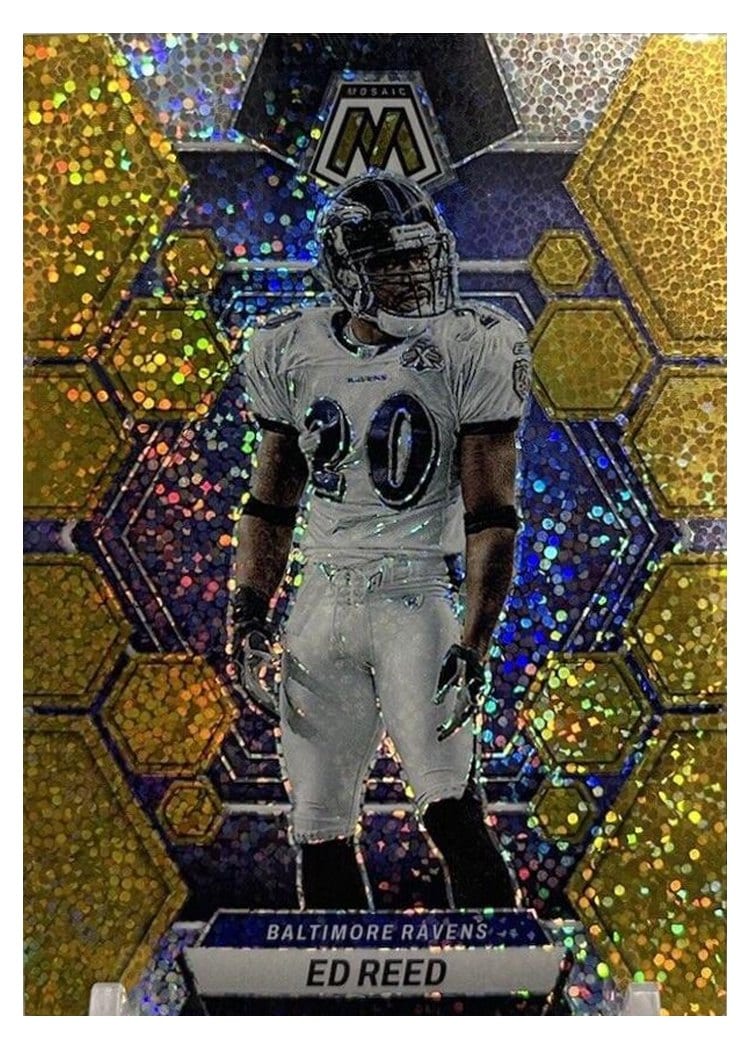 2023 Panini Mosaic Base Set Ed Reed #19 card