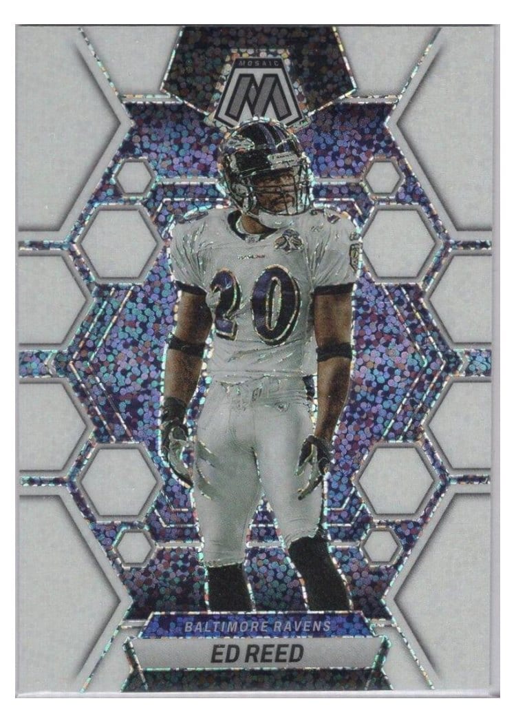 2023 Panini Mosaic Base Set Ed Reed #19 card