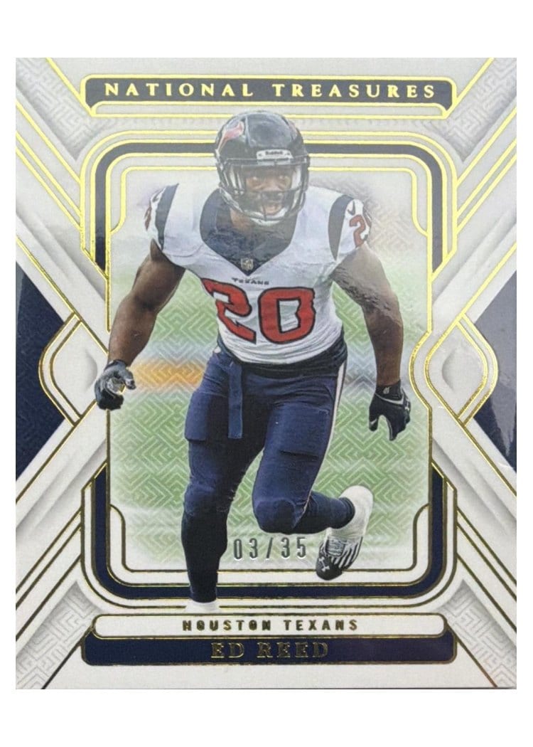 2024 Panini National Treasures Ed Reed #41 card
