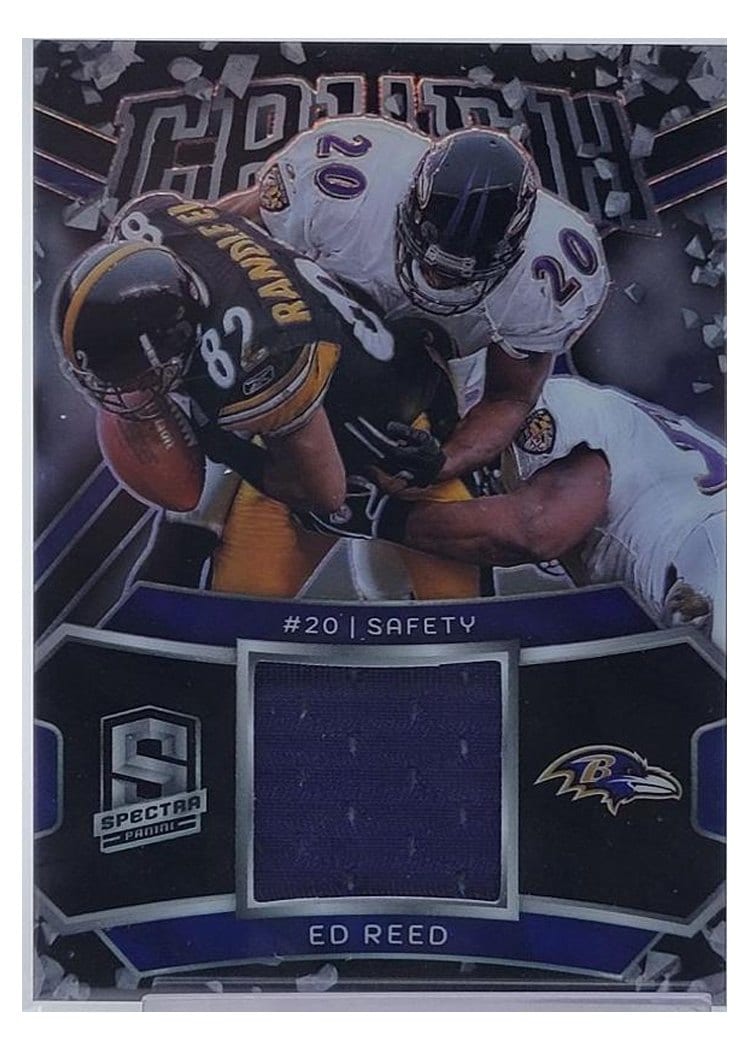 2024 Panini Spectra Crush Relics Ed Reed #CRU-ERD card