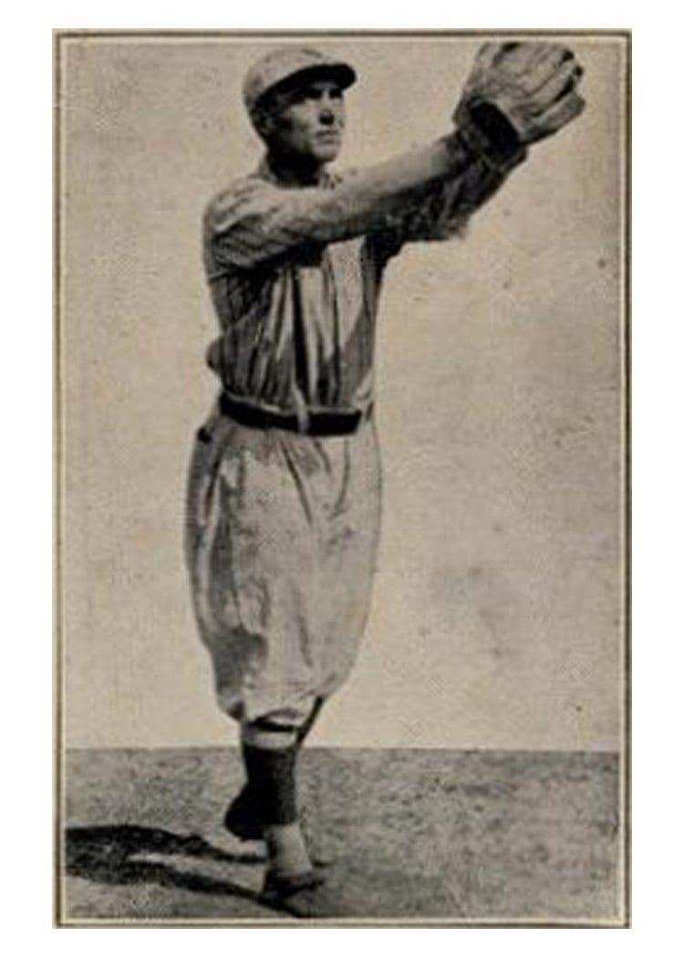 1917 Collins McCarthy Ed. Roush #142 card