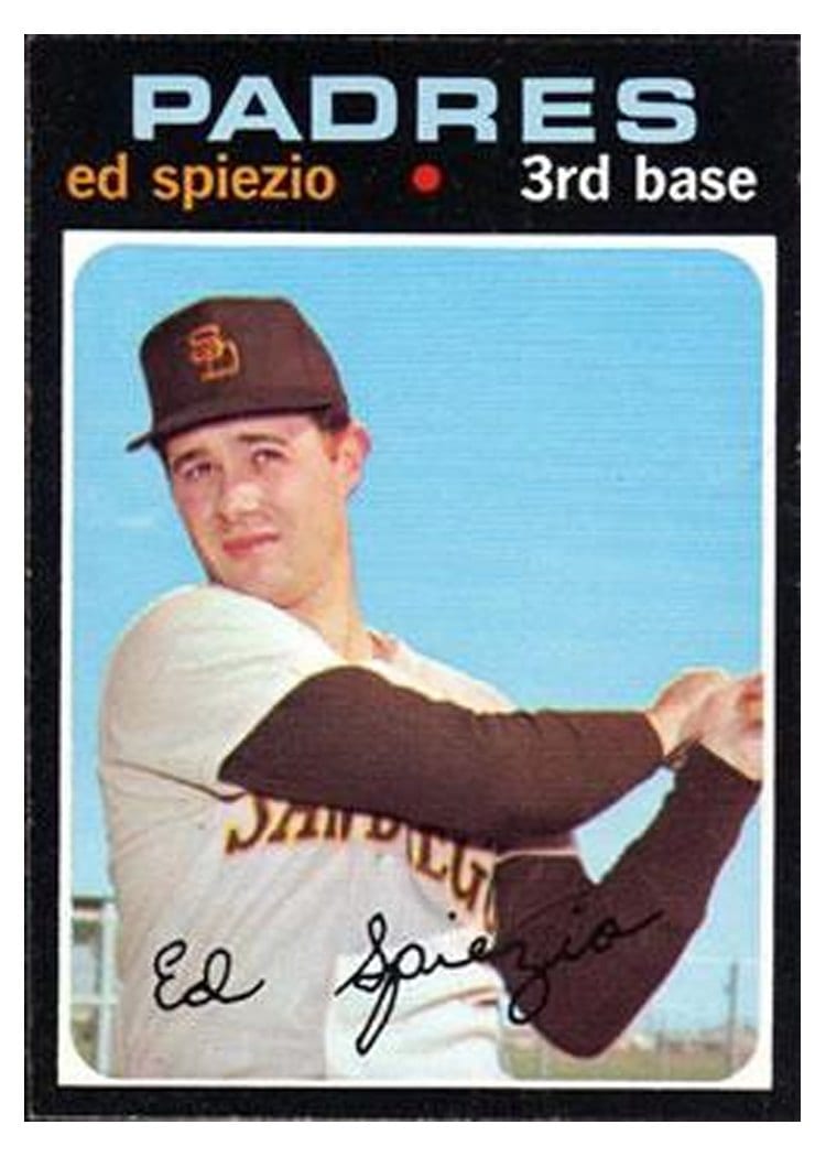 1971 Topps Ed Spiezio #6 card