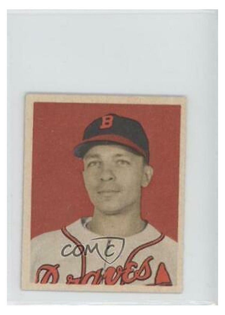 1949 Bowman Ed Stanky #104 card