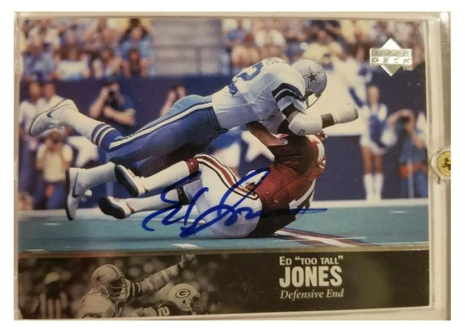 1997 Upper Deck Legends Ed Too Tall Jones #AL-123 card