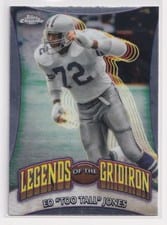 2024 Topps Chrome Legends of the Gridiron Ed "Too Tall" Jones #LOG-20 card
