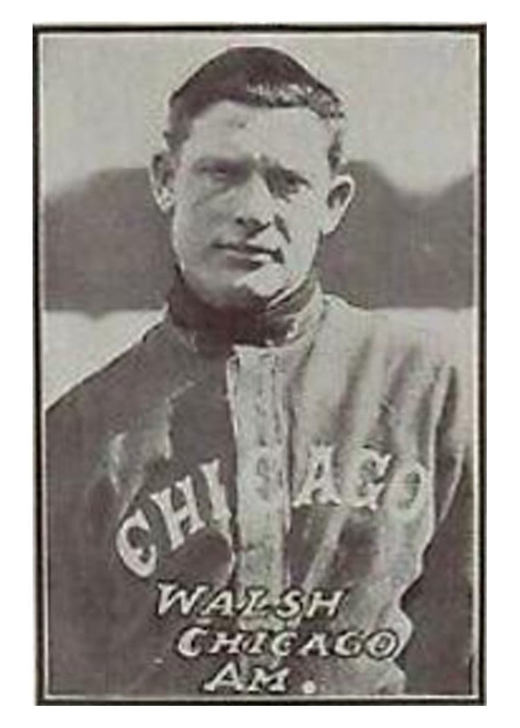 1913 Tom Barker Game Ed Walsh card