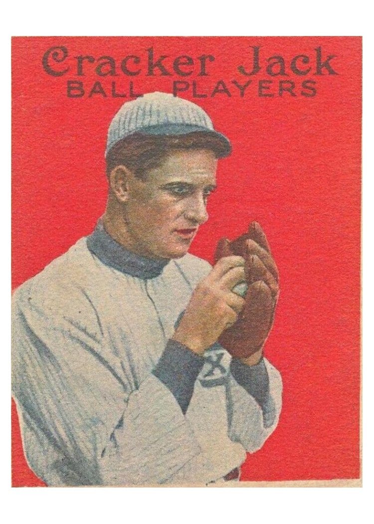 1914 Cracker Jack Ed Walsh #36 card
