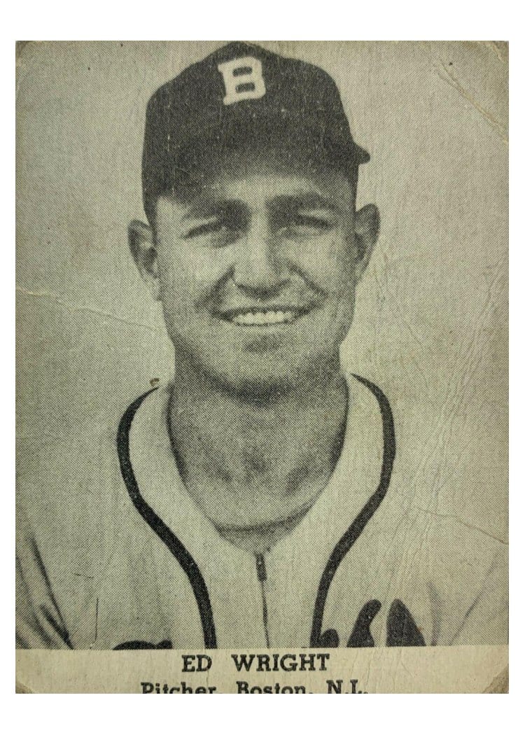 1947 Tip Top Bread Ed Wright card