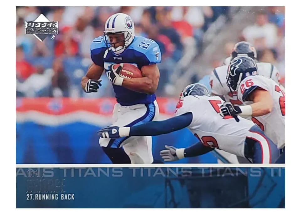 2003 Upper Deck Eddie George #27 card