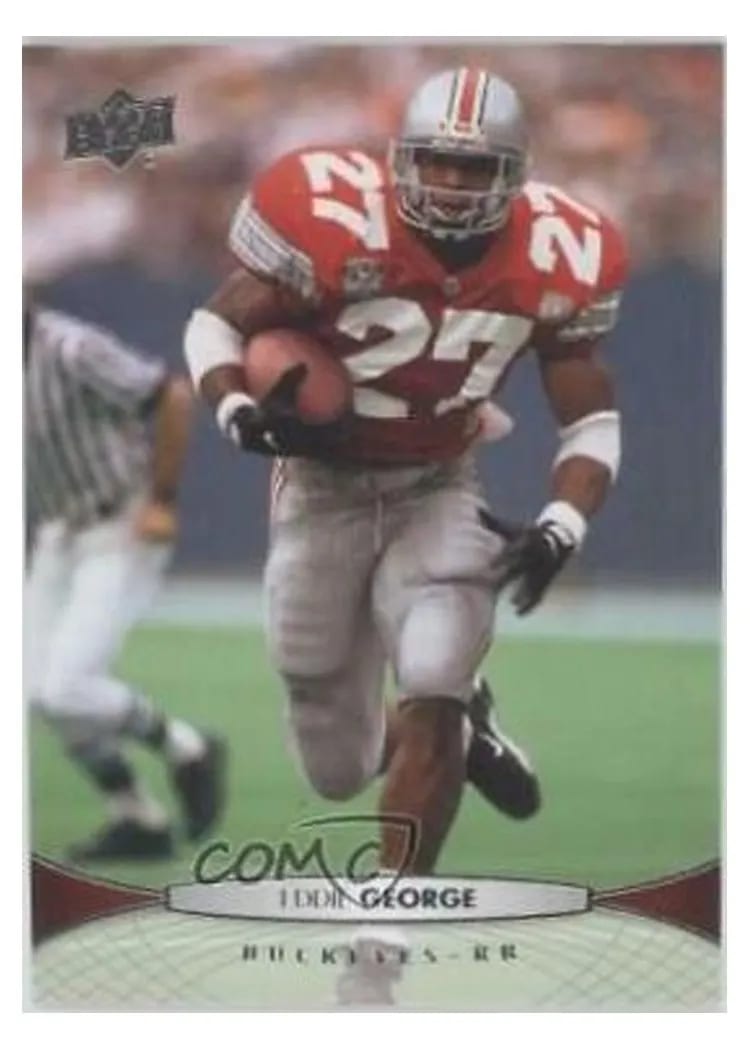 2012 Upper Deck Eddie George #20 card