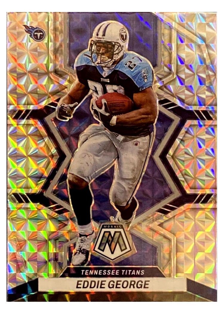 2022 Panini Mosaic Base Set Eddie George #194 card