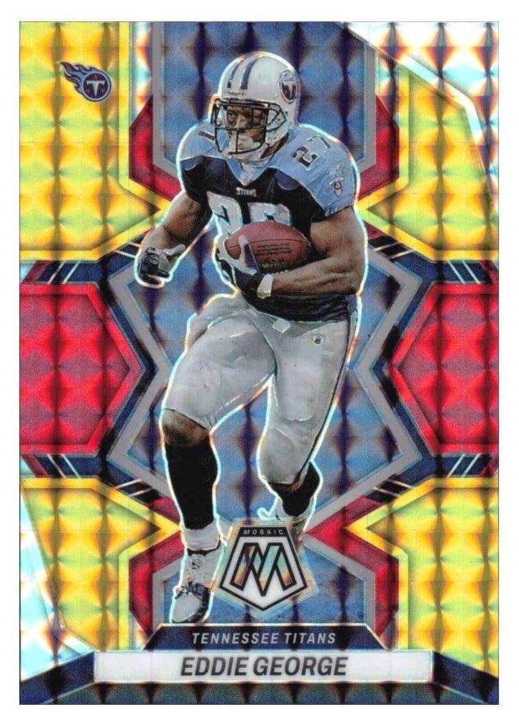 2022 Panini Mosaic Base Set Eddie George #194 card