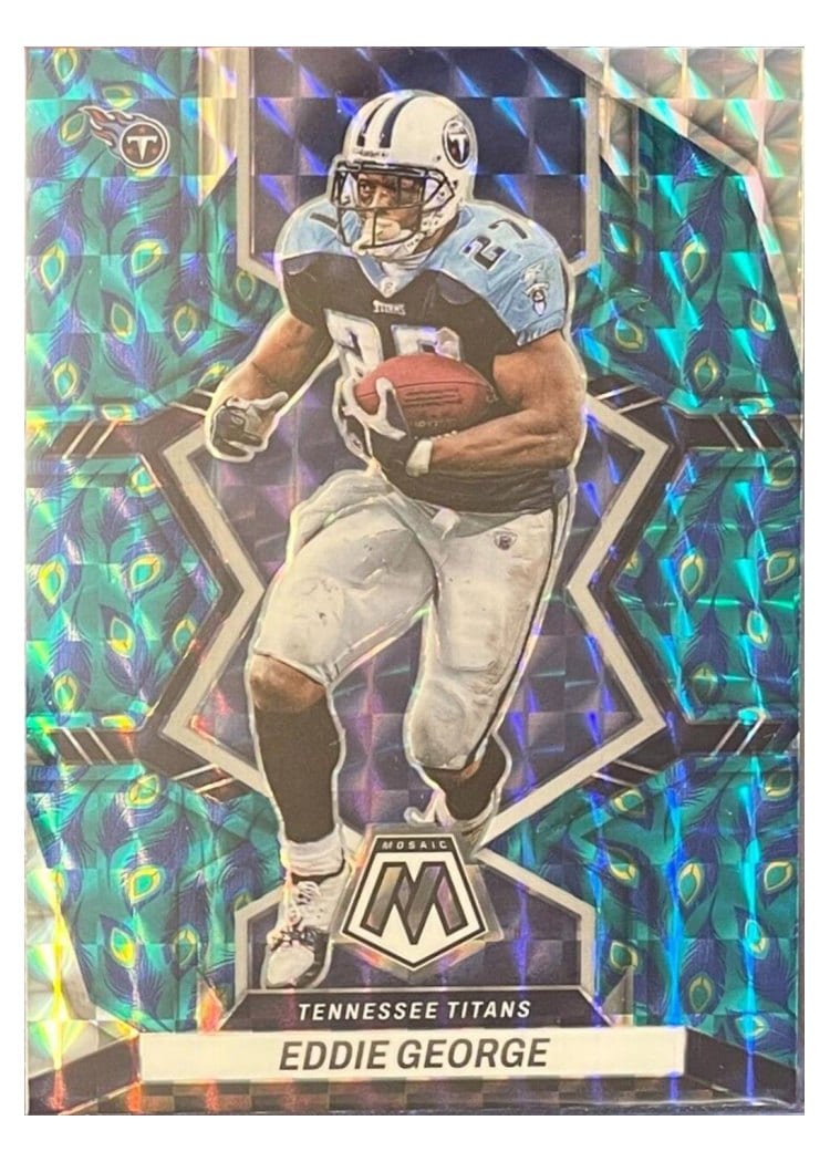 2022 Panini Mosaic Base Set Eddie George #194 card