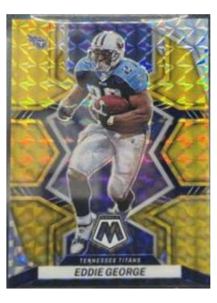 2022 Panini Mosaic Base Set Eddie George Gold #194 card